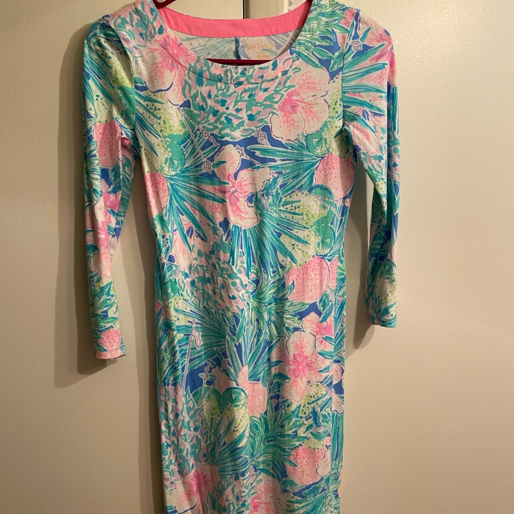 Lily Pulitzer Cotton dress xxs veuc